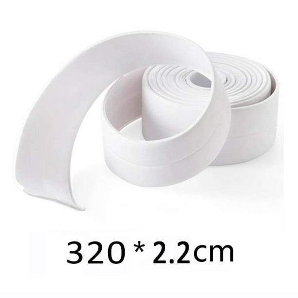 Rubber Adhesive Waterproof Kitchen Bathroom Sealing Tape Sink Caulk Strip Corner 